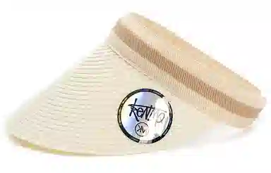 肯默 拉菲草空顶遮阳帽防晒帽太阳帽子 简约时尚 男女通用 多色可选