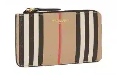 Burberry Vintage Classic Stripe Key Pouch
