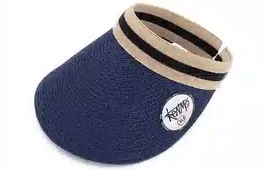 肯默 拉菲草空顶遮阳帽防晒帽太阳帽子 简约时尚 男女通用 多色可选