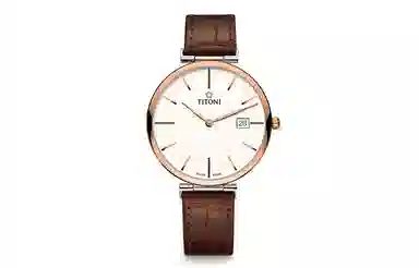 TITONI 50 39mm PVD 82718SRG-ST-606