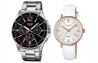 CASIO MTP-1374-1A+SHE-4048PGL-7A