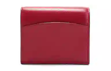 Bally Classic Leather Mini Bag Red