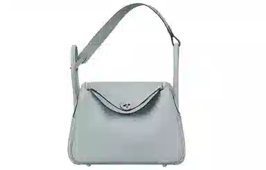 HERMES Lindy 26 Clemence08 Bleu Pale