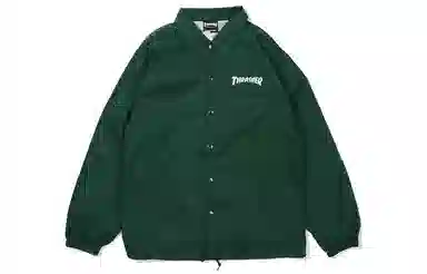 Thrasher Mag Coach Jacket Green