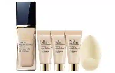 雅诗兰黛 沁水粉底液套装 滋润