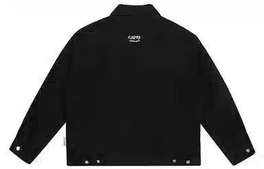 EMPTY REFERENCE Floral Print Jacket Black