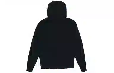 Jordan Logo Knit Hoodie Jacket Black
