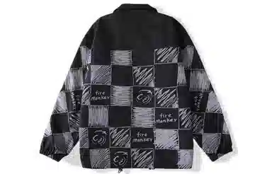FireMonkey Checkered Print Jacket