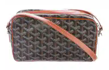 Goyard Camera Bag Black Brown