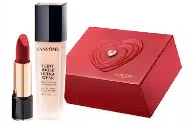 兰蔻 唇膏+粉水组合 提升气色