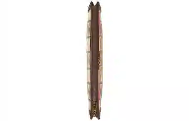 Gucci 100th Anniversary Logo Clutch Ivory/Brown