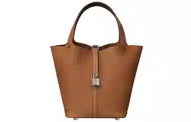 HERMES Picotin Lock 22 Taurillon Clemence 37 Gold