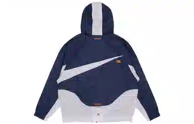 Nike Sportswear Swoosh Hooded Jacket Navy