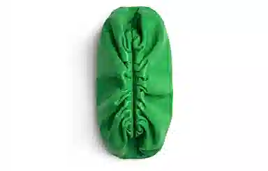 Bottega Veneta Pouch Cloud Bag Parrot Green