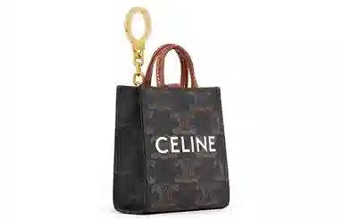 Celine Triomphe Canvas Mini Tote