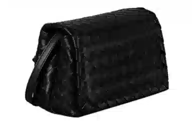 Bottega Veneta Small Messenger Bag Black