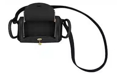 HERMES Lindy Mini 19 Taurillon Clemence Noir