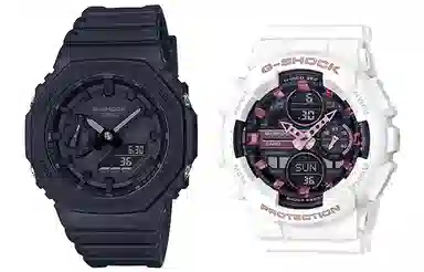 Casio G-Shock GA-2100-1A1 + GMA-S140M-7AER