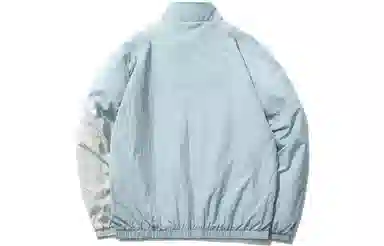 LiNing Sports Fashion Series Colorblock Logo Jacket Blue Grey