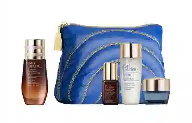 雅诗兰黛 小棕瓶眼精华日夜修护套装 保湿滋润