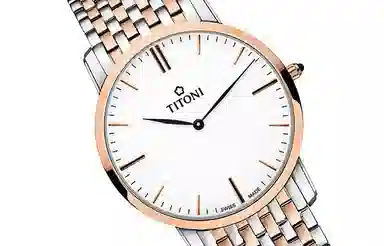 TITONI 38mm TQ-52918-SRG-583