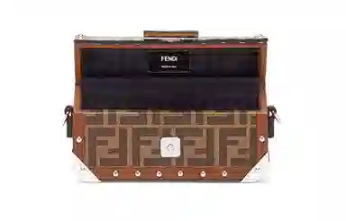Fendi Baguette Trunk Brown