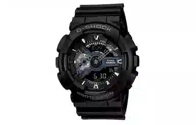CASIO G-SHOCK GA-110-1BDR+GA-110RG-7A