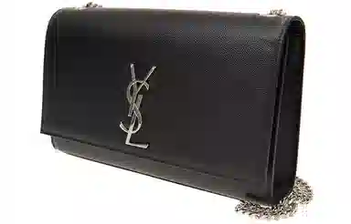 YSL Kate Medium Chain Bag Black