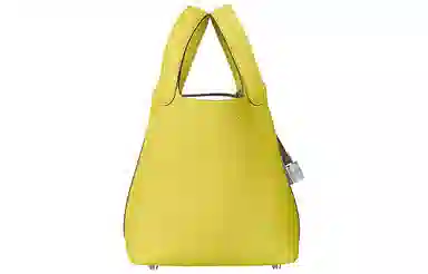 HERMES Picotin Lock 18 Clemence 9R Lime