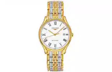 LONGINES 38.5mm PVD PVD L4.960.2.11.7