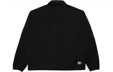 acme de la vie ADLV SS22 Embroidered Coach Jacket Black