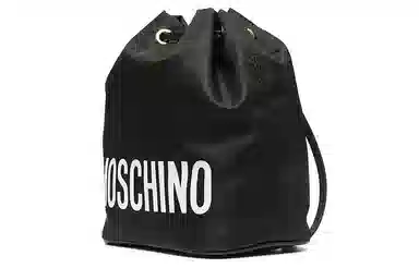 Moschino Teddy Bear Bucket Bag Black