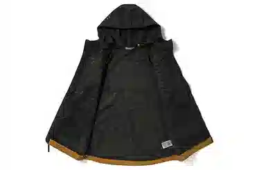 Timberland Colorblock Hooded Jacket Wheat