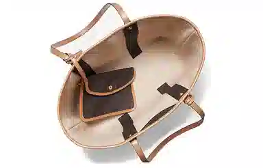 MICHAEL KORS MK Eva Logo Tote