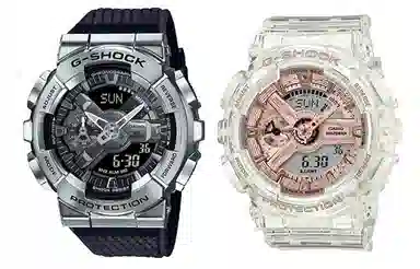 G-SHOCK GM-110-1A+GMA-S110SR-7AER