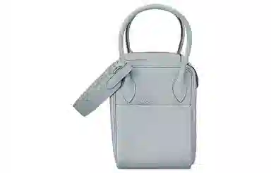 HERMES Lindy 26 Clemence 08 Bleu Pale