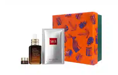 雅诗兰黛 小棕瓶抗蓝光眼霜精华套装 滋润