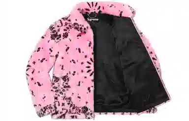 Supreme SS21 Week 1 Bandana Faux Fur Bomber Jacket
