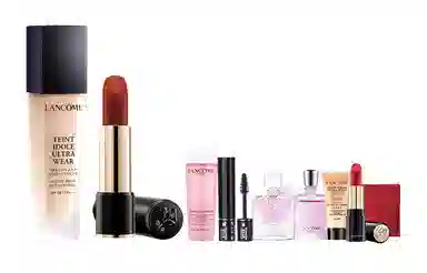 兰蔻 唇膏+粉水组合 提升气色