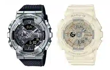 CASIO G-SHOCK BABY-G GM-110-1A+BA-110GA-7A2ER