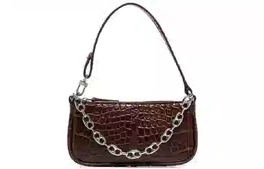 By Far Mini Rachel Hazelnut