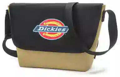 Dickies Anniversary Messenger Bag Black Khaki