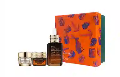 雅诗兰黛 小棕瓶抗蓝光眼霜精华套装 滋润