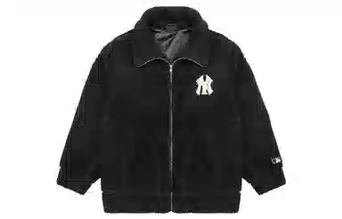 MLB Large Logo Fleece Jacket Black