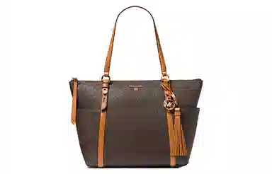 MICHAEL KORS MK Sullivan Logo Tote