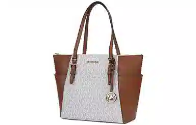 MICHAEL KORS MK Charlotte PVC Tote