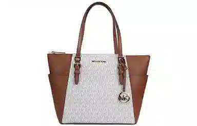 MICHAEL KORS MK Charlotte PVC Tote