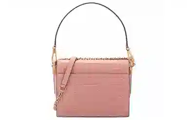 Tory Burch Robinson Croc Embossed Small