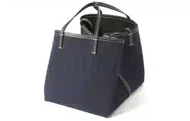 Burberry Beach Tote Navy