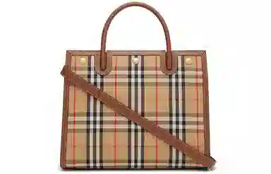 Burberry Vintage Check Tote